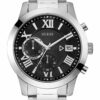 GUESS W0668G3 Ανδρικό Ρολόι Quartz Χρονογράφος Ακριβείας