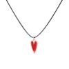 very gavello nina heart red essenza K9 handmade jewellery rose gold Very_gavello_nina_heart_red_K9