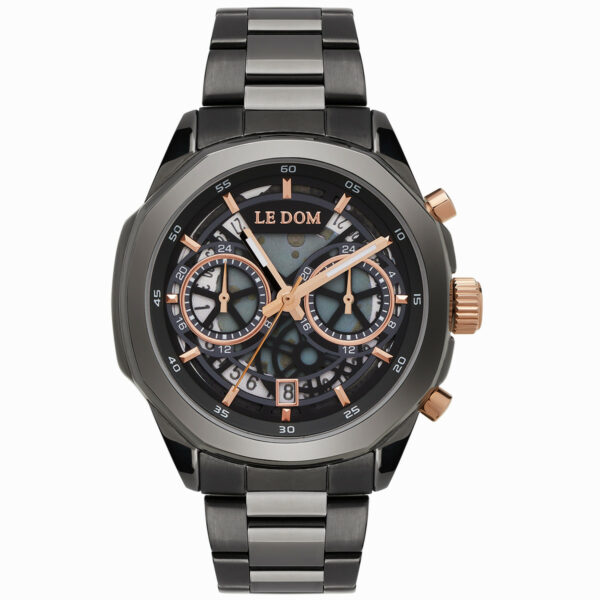 ανδρικό ρολόι ledom skeleton ld1095 10