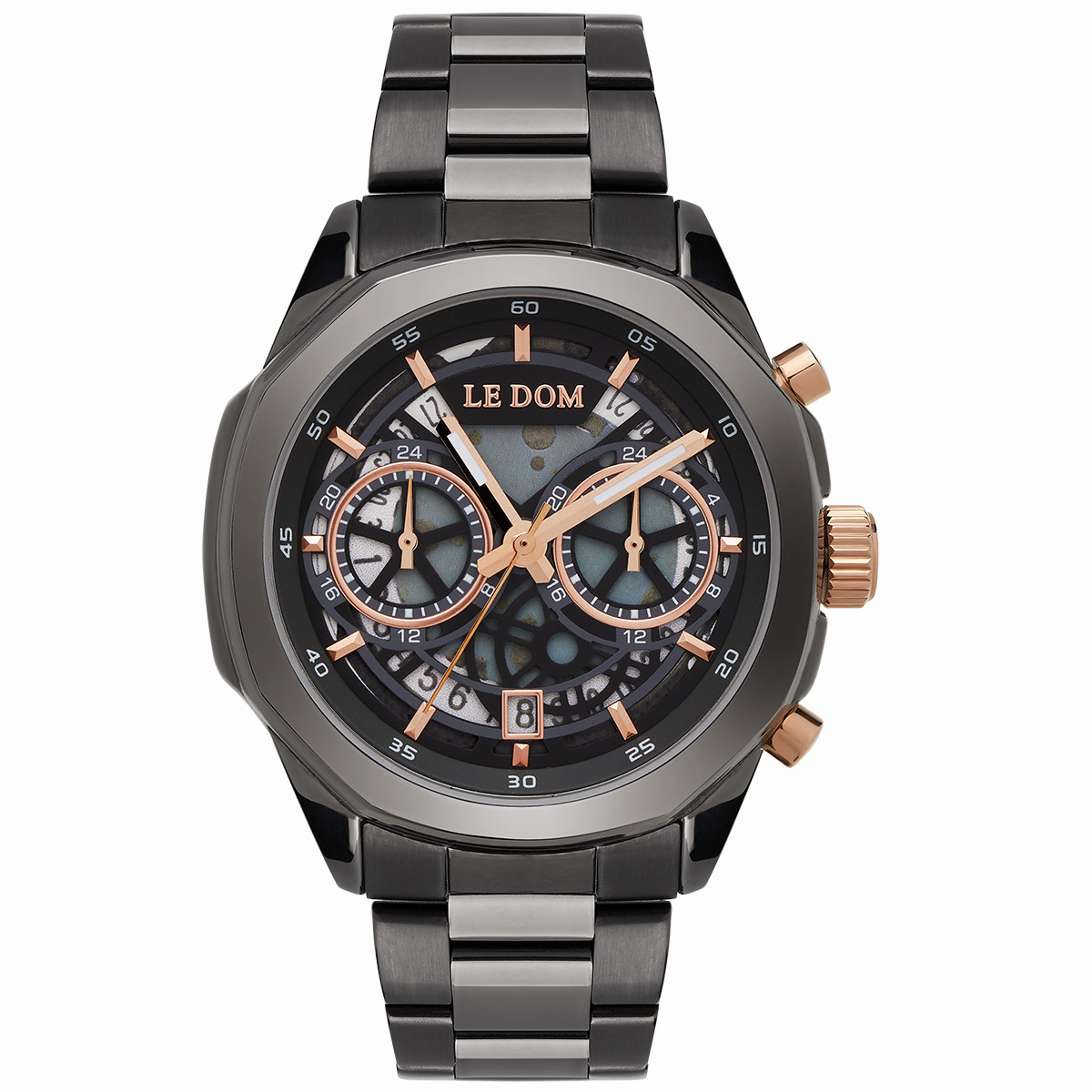ανδρικό ρολόι ledom skeleton ld1095 10 ανδρικό ρολόι ledom skeleton ld1095 10