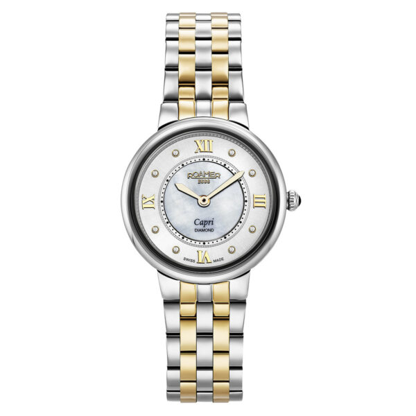 Γυναικείο ρολόι Roamer Capri Diamonds 859845 47 29 50