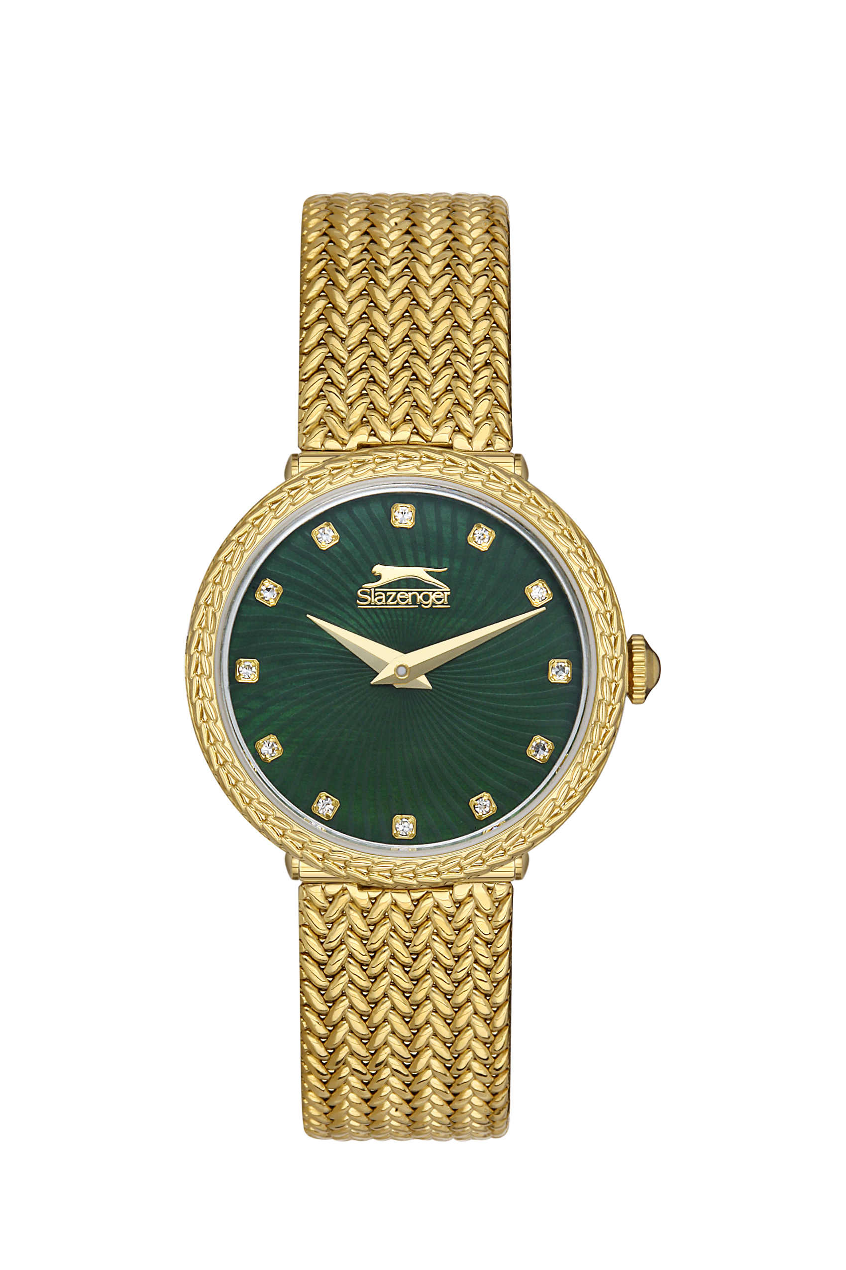 Αντρικό ρολόι Slazenger διαμέτρου 46mm με μηχανισμό Quartz. Έχει κάσα σε  μαύρο χρώμα από ανοξείδωτο ατσάλι και μαύρο καντράν. Έχει ένδειξη ημερομηνίας, διπλής ώρας και ημέρας. Το κρύσταλλο του είναι ορυκτό, έχει δερμάτινο λουράκι σε χρώμα μαύρο και το κούμπωμά του είναι ασφαλείας.