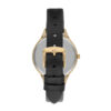Γυναικείο ρολόι Lee Cooper διαμέτρου 36mm με μηχανισμό Quartz. Έχει κάσα σε χρώμα χρυσό και καντράν σε χρώμα πράσινο. Το κρύσταλλο του είναι ορυκτό-φυσικό, έχει δερμάτινο λουράκι σε μαύρο χρώμα και το κούμπωμά του είναι τοκάς. LEE COOPER lc07567.177 3