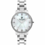 beverly hills polo club silver watch bp3297c 320