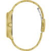 Ανδρικό ρολόι διαμέτρου 42mm με μηχανισμό QUARTZ Multi-Function ακριβείας. Έχει χρύσο καντράν με χρύσους  δείκτες και λεπτομέρειες. GW0707G3 4