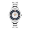 Γυναικείο ρολόι Lee Cooper διαμέτρου 32mm με μηχανισμό Quartz. Έχει κάσα σε ασημί χρώμα και δίχρωμο καντράν σε χρώμα μπλε-ασημί . Το κρύσταλλο του είναι ορυκτό και το κούμπωμά του είναι ασφαλείας. gunaikeio roloi lecooper lc07922.390