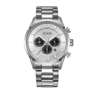 Antriko roloi Ledom Aviator silver ld.1498 3
