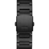 Ανδρικό ρολόι διαμέτρου 45mm με μηχανισμό QUARTZ MULTIFUCTION ακριβείας. Έχει μαύρο καντράν με χρυσούς δείκτες και χρυσές λεπτομέρειες. Η κάσα του είναι από ανακυκλωμένο ατσάλι. GUESS JET GW0795G3 Ανδρικό Ρολόι Quartz Multifuction Ακριβείας3