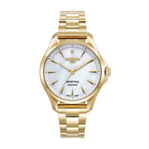 Roamer Sportiva set gold diamond 865847 48 20 50 set