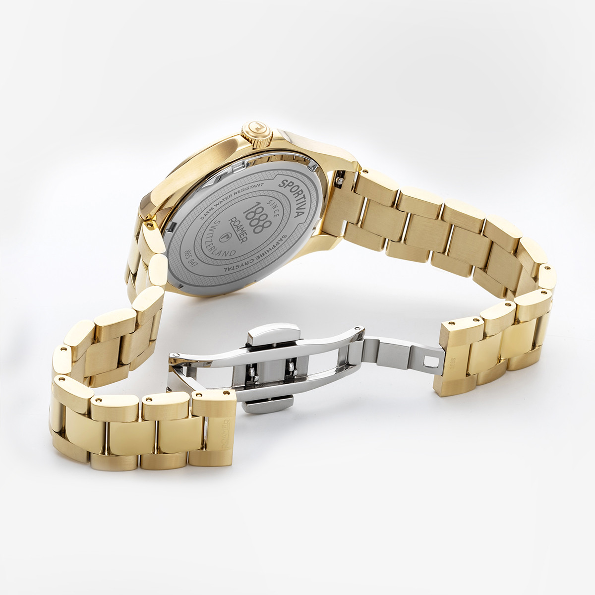 Roamer Sportiva set gold diamond 865847 48 20 50 set 2