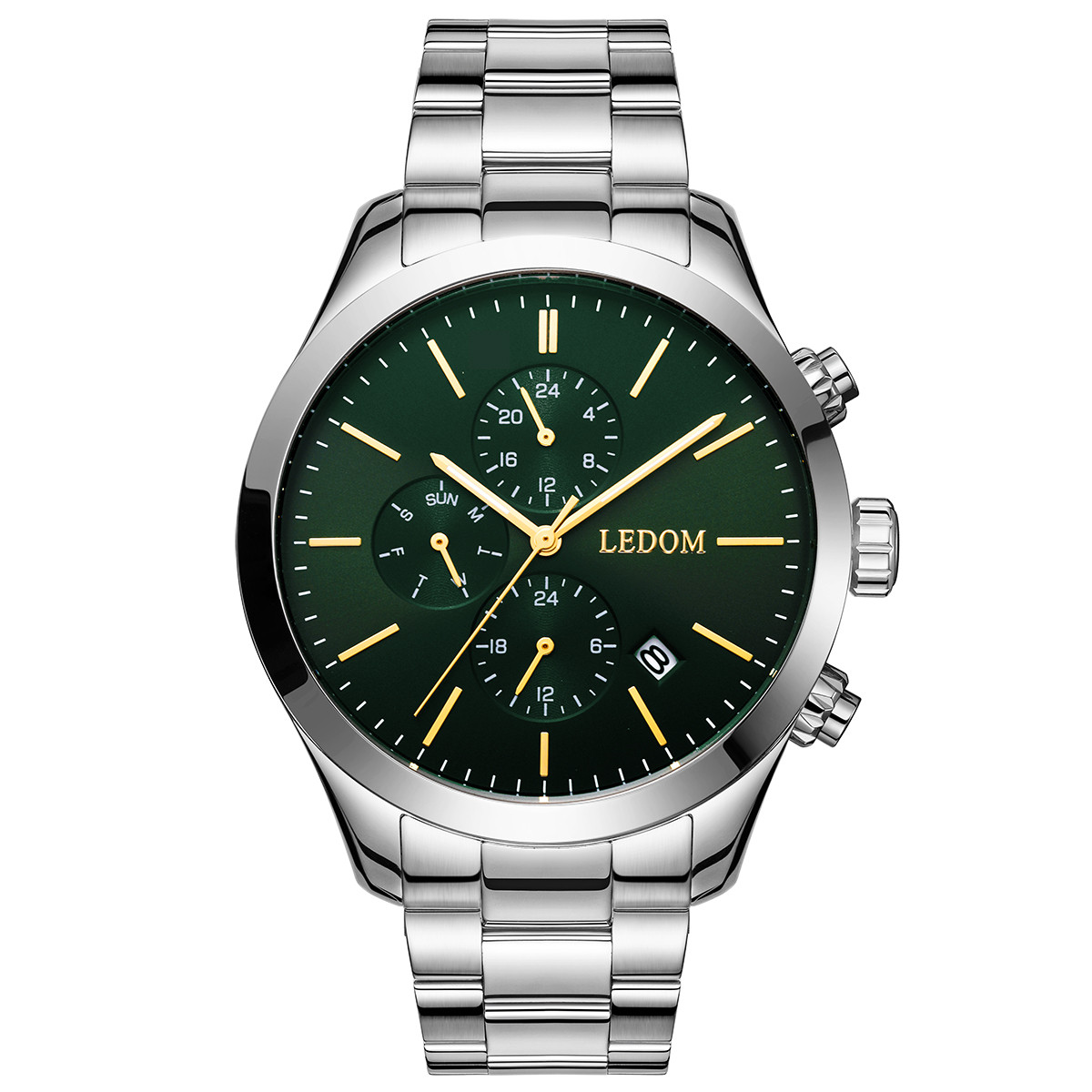 Andriko_roloi_Ledom_explorer_green_gold_silver_ld.1503-2-1 Andriko roloi Ledom explorer green gold silver ld.1503 2