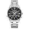 Andriko roloi roamer superior moonphase 43mm ashmi brasele mauro kandran Andriko roloi roamer superior moonphase II black 513821 41 85 50