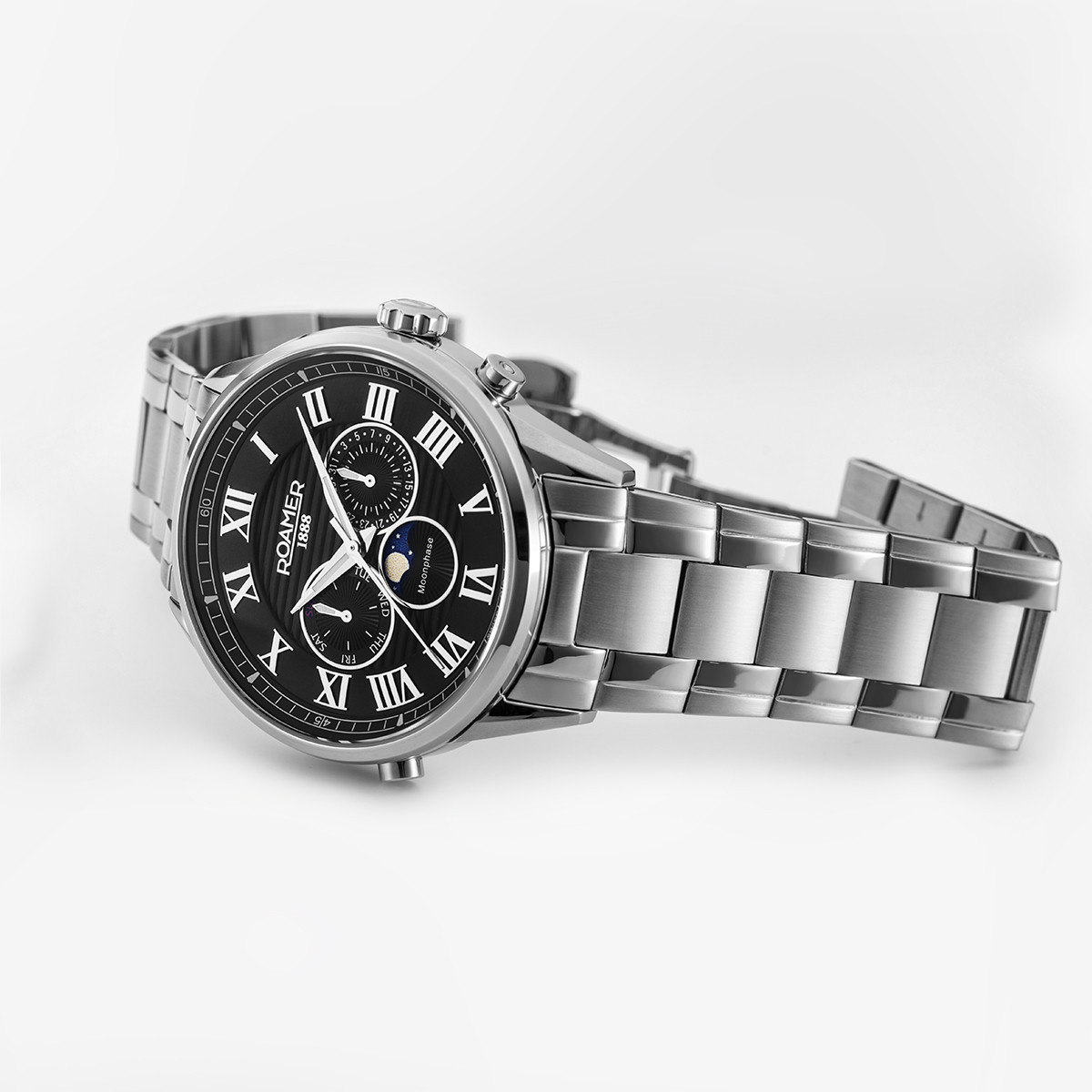 Andriko roloi roamer superior moonphase II black 513821 41 85 50 1