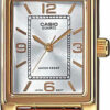 casio roloi me chryso metalliko mprasele ltp 1234pg 7aeg