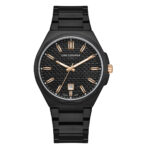 Andriko roloi lee cooper black rose gold lc08031.650