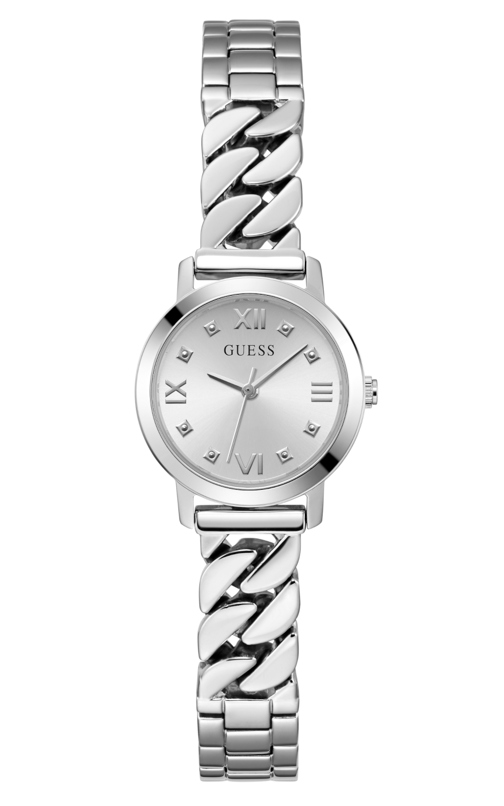 Gunaikeio roloi guess chime ashmi mprasele, kadran kai leptomereies 25mm GUESS CHIME GW0867L1 Γυναικείο Ρολόι Quartz Ακριβείας