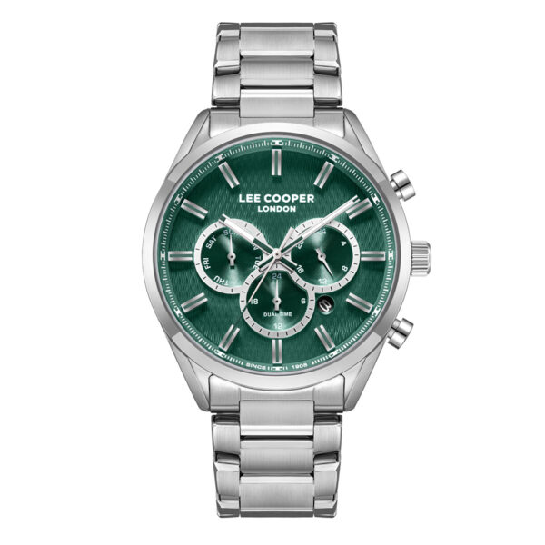 Andriko roloi Lee Cooper silver green lc08153.370