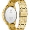 Andriko roloi guess Elliot Gw0893g4 me xruso bracele kai mauro kadran sta 44mm. GUESS ELLIOT GW0893G4 Ανδρικό Ρολόι Quartz Ακριβείας3