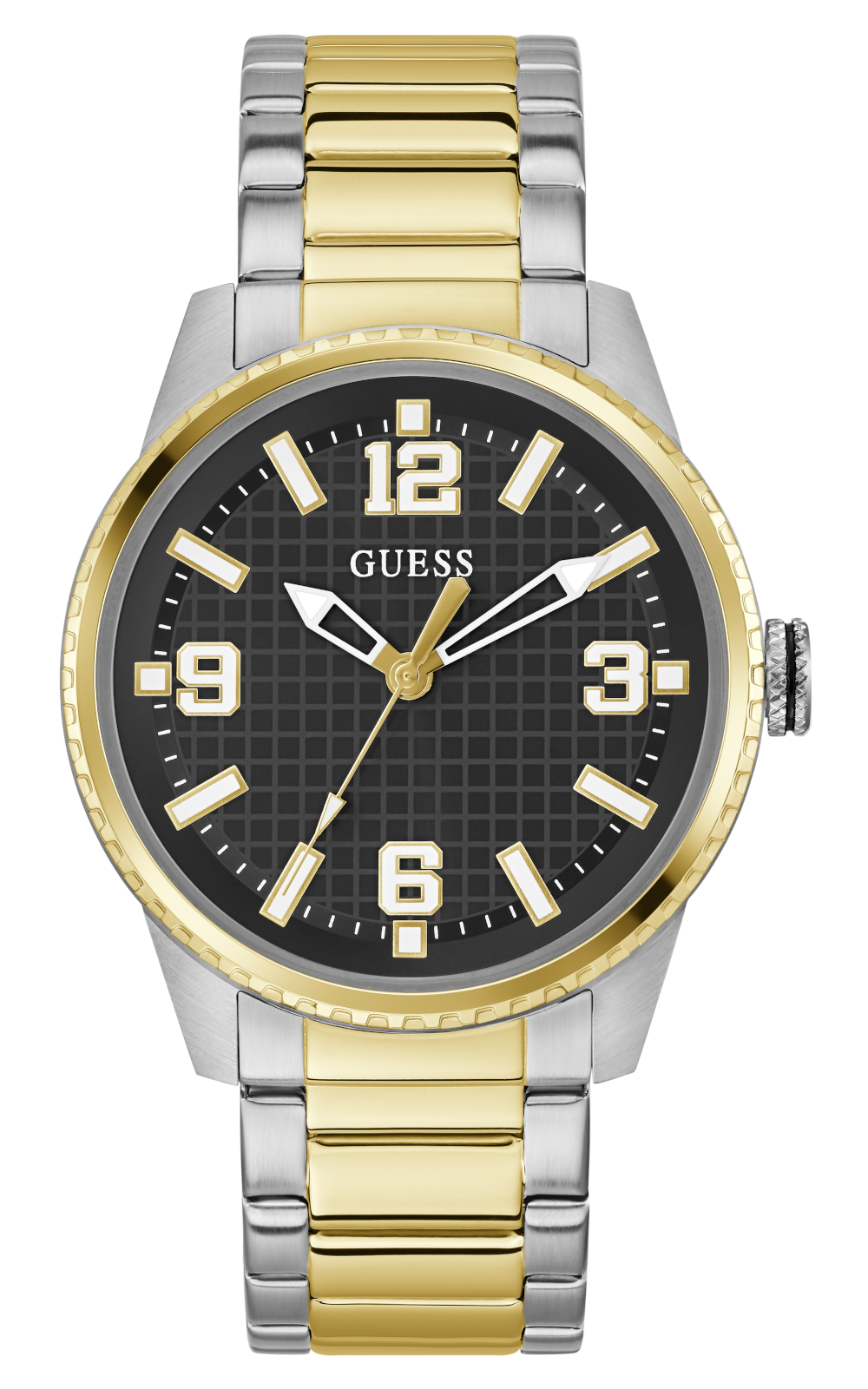Andriko roloi guess varsity G GW0889G2 me dixromo bracele. GUESS VARSITY G GW0889G2 Ανδρικό Ρολόι Quartz Ακριβείας