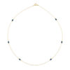 M120457L N Kolie me leuka margaritaria kai lapis lazouli M120457L