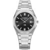 Antriko roloi Roamer R8 Gents me mauro kadran kai ashmi brasele. Adriko Roloi Roamer R8 Gents black 972980 41 85 20