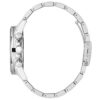 Andriko analogiko roloi Lee Cooper Multifunction me ashmi bracele kai mauro kadran sta 42mm. Andriko roloi Lee Cooper Super Metal silver lc08240.370(1)