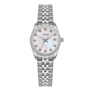 Gunaikeio roloi ledom dhalia silver ld1504 1