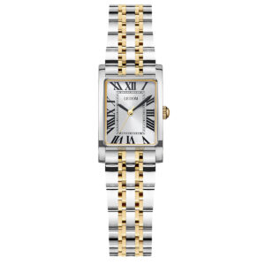 Gunaikeio roloi ledom rosalind silver gold ld1505 2